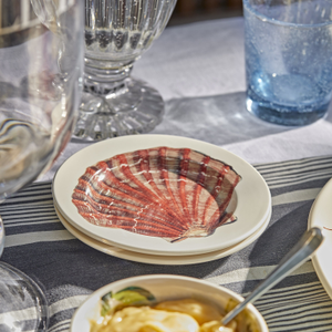 Scallop Shell Small Side Plate, 6.5 Inch
