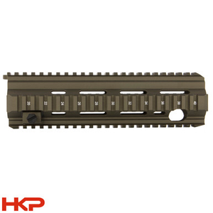 HK416, MR556 Handguard - 9.75" Quad Rail - RAL8000 - Picatinny