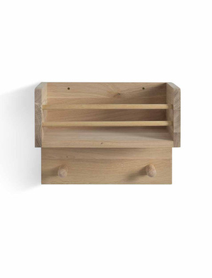 Hambledon Ironing Shelf - Oak Wood, Natural