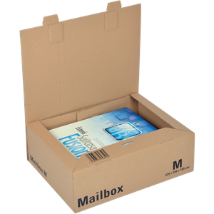ColomPac Folding Box Mail-Box M Brown 330 (W) x 253 (D) x 110 (H) mm