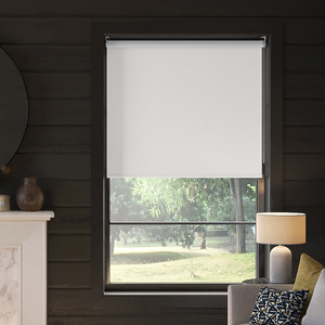 Toulouse (Blackout), Textured Grey - Twist&Fit Roller Blind
