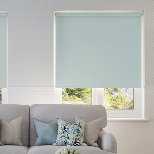 Trinity (Blackout), Baby Blue - Twist&Fit Roller Blind