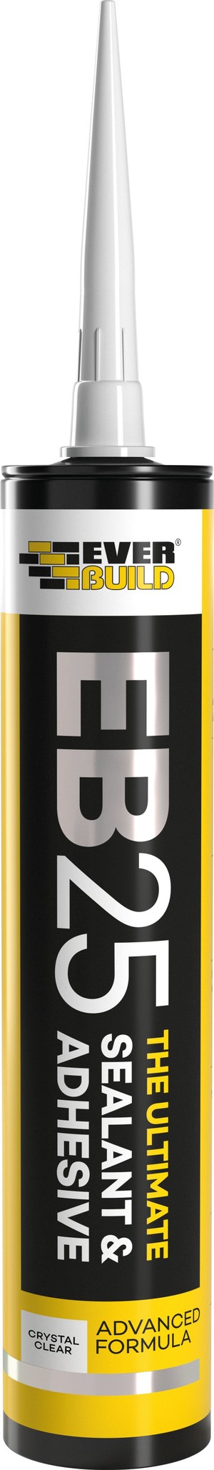Everbuild EB25CL EB25 Sealant and Adhesive Clear 300ml