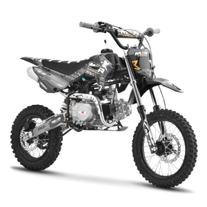 M2R Racing KX110F 110cc 14/12 76cm Grey Semi-Auto Pit Bike 2025 Model