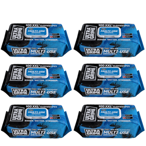 Ultra Grime 5900 XXL 600 Piece Multiuse Clothwipes - Pack of 6