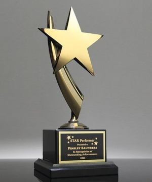 Victory Star Casting Trophy