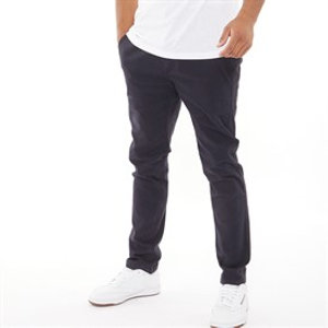 Crosshatch Mens Roysden Chinos Navy