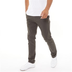 Crosshatch Mens Roysden Chinos Charcoal