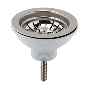 90mm Fireclay Kitchen Sink Basket Strainer Waste - Multiple Colours Available