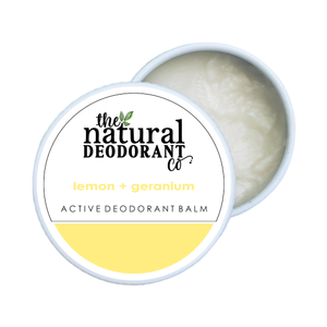 Active Deodorant Balm Lemon + Geranium 10g Mini