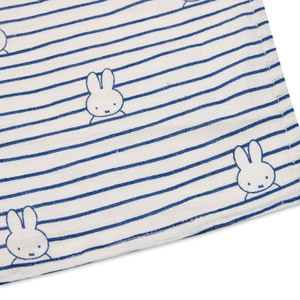 Jollein - Swaddle Muslin 115 x 115cm - Miffy - Stripe Navy (2 Pack)
