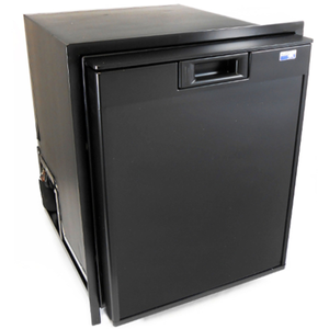 1.7 cubic foot Refrigerator with Freezer, Black, DC Only | Norcold DC740BB