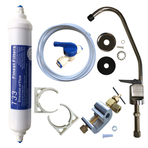 Undersink Drinking Water Filter System Including Faucet Tap