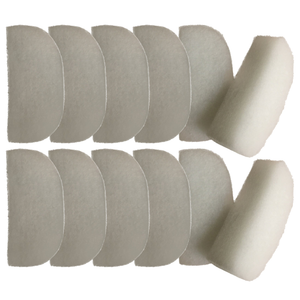 12 x Compatible Fluval 104/105/106/107 and 204/205/206/207 Water Polishing Pads