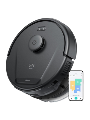 Eufy L60 T2268V11, RoboVac Hybrid Robot Vacuum Cleaner, Black