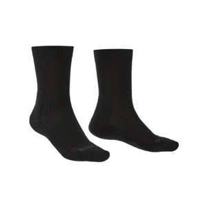 Bridgedale Unisex Explorer Heavyweight Merino Performance Boot  Socks - 9 - 11.5 UK / Black