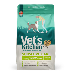 Sensitive Care Grain Free Dry Dog Food Turkey & Sweet Potato (Senior) - 6.6kg