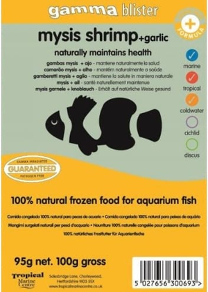 Gamma Mysis Shrimp + Garlic Blister Pack 100g