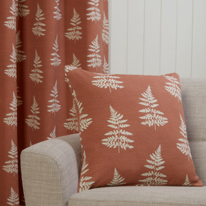 Esher Filled Cushion 45cm x 45cm Terracotta