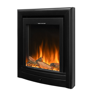 Ezee Glow Pulse Electric Fire With Nickel Trim