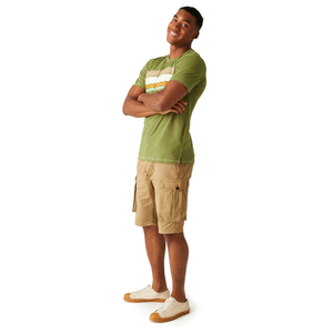 Regatta Mens Rayonner Short Sleeve T-Shirt - 3XL / Olive Branch