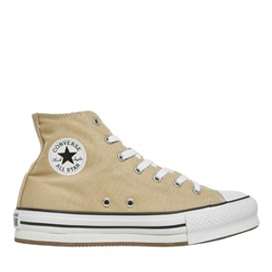 Converse Chuck Taylor All Star Lift Platform Trainers Nutty Granola/White/Black