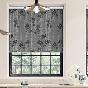 Birch Tree, Monochrome - Roller Blind
