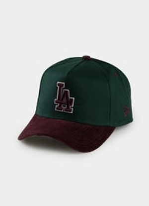 New Era MLB 9Forty A-Frame Los Angeles Dodgers Rhubarb Cord Snapback Cap