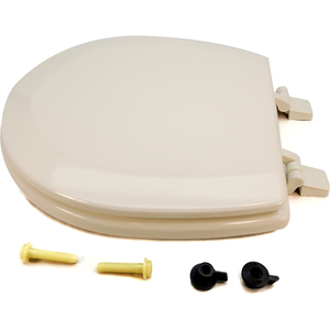Bone Toilet Seat & Lid Assembly
