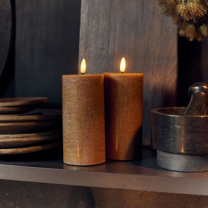 Tawny LED Candle