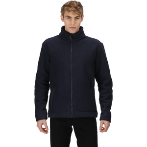 Regatta Mens Garrian II Full Zip Sherpa Lined Fleece Jacket - M / Navy/Black