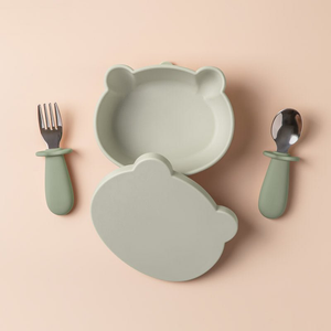 Sage Baby Suction Bowl Set