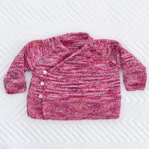 Baby Kimono in YarnArt Jeans Tropical