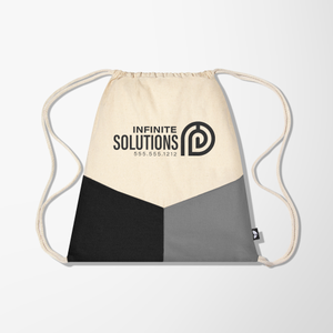 Issa 6 oz. Recycled Cotton Drawstring Bag