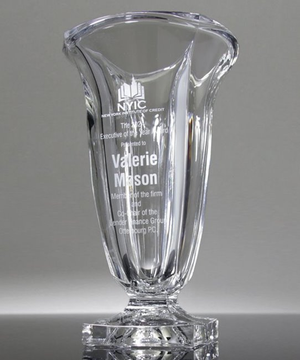 Brilliance Legacy Crystal Vase Trophy