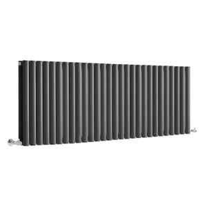 Milano Aruba - Horizontal Designer Radiator - Double Panel - 600mm x 1652mm - Anthracite