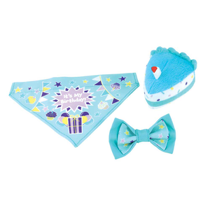 LI'L PALS Birthday Bandana, Bow &amp; Toy