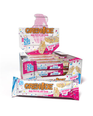 Birthday Cake Protein Bar - BBE July