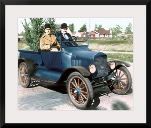 Laurel and Hardy in Big Business - Vintage Publicity Photo