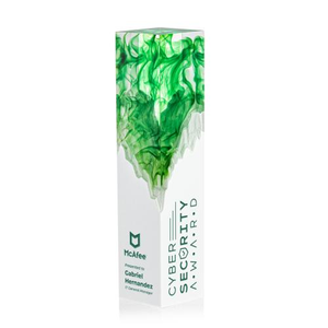 Brandino Green Obelisk Acrylic Award