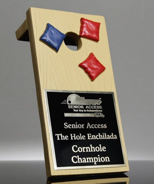 Cornhole Champion Trophy