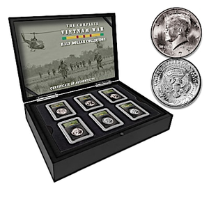 The Complete Vietnam War Half Dollar Coin Collection