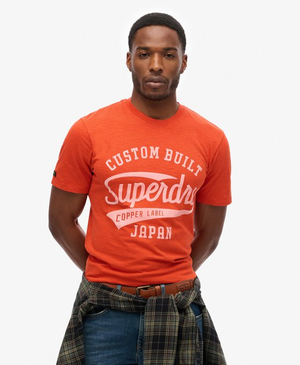 Copper Label T-shirt met tekst