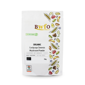 Organic Cordyceps Sinensis Mushroom Powder 26g