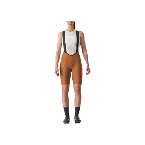 Castelli Espresso Women's DT Bib Short - Mocha - L