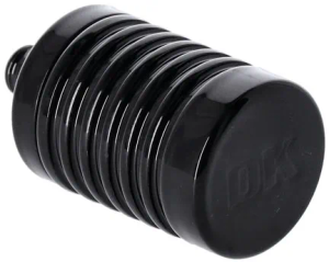 DK Custom Products 4 Stage Billet Catch Can In Black Finish For Harley Davidson 1993-2023 Models (DK-4ST-CC-BLK)