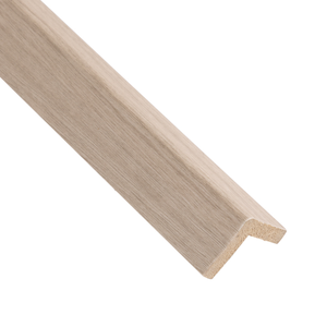 6mm Woodlux Wooden Wall Panel Ash Edge Piece 275x2.5cm