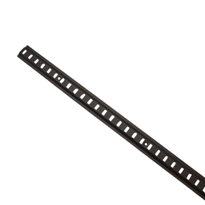 Bookcase Strip Raised 1200 x 25 mm Matt Black