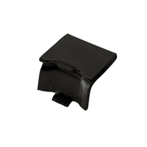 Double Shelf Stud for Raised Bookcase Strip Matt Black