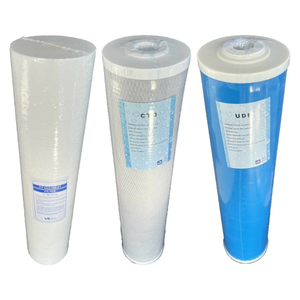 20" Jumbo Sediment, Carbon Block & GAC Set (4.5" Diameter)